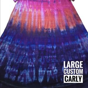 Custom Tie Dyed Carly LuLaRoe